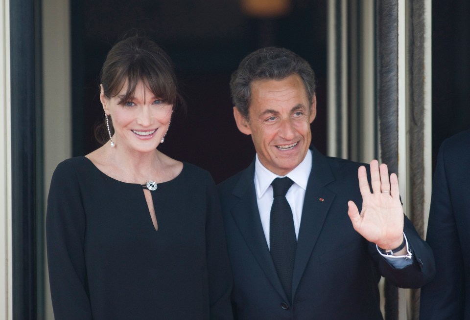 Then-French President Nicolas Sarkozy and Bruni pictured in 2011