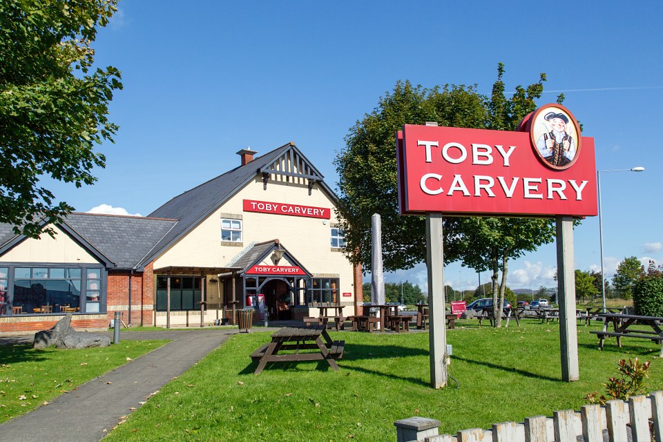 Toby Carvery bosses have said that menu prices will be around five per cent more expensive this summer than last year