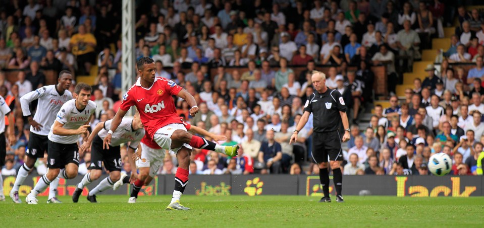 Nani had a crucial penalty saved against Fulham