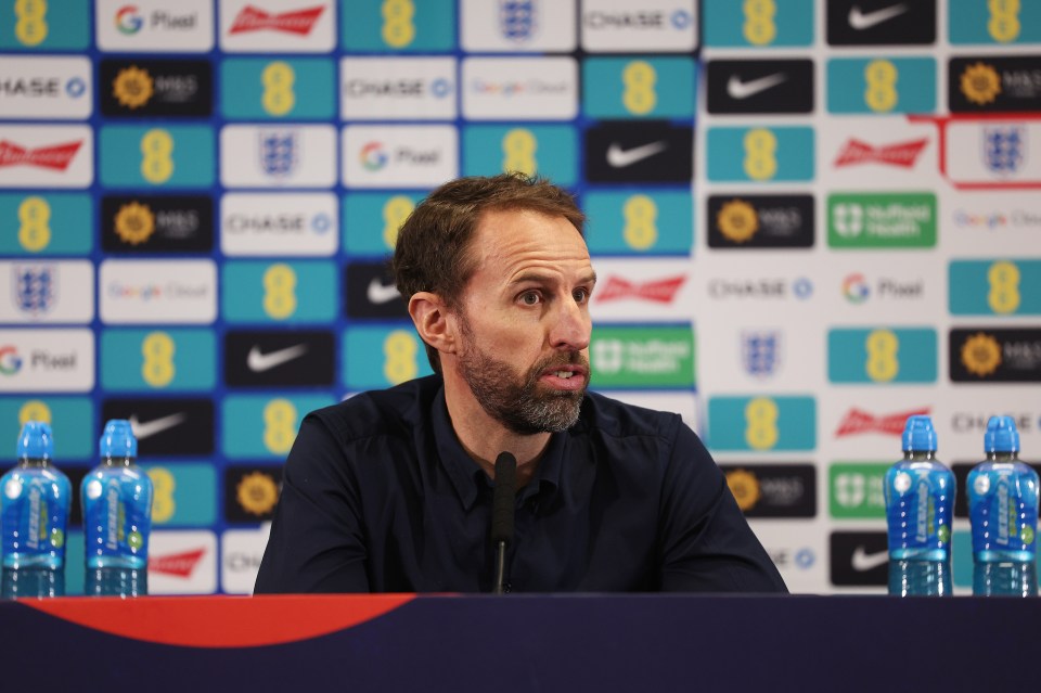 Gareth Southgate has announced a 'long shot' in his provisional England squad