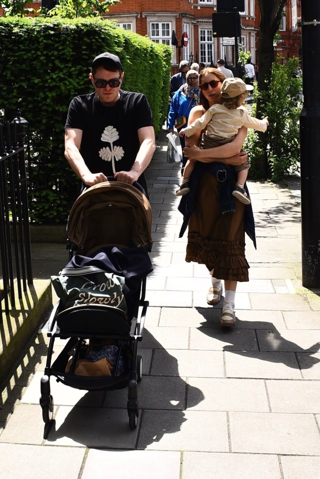 Gavin & Stacey star Mathew Horne was seen pictured in public with his son for the first time