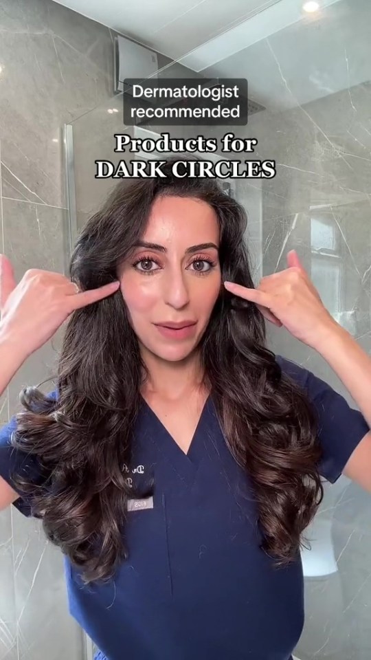 Dr Adel shared her favourite buys to tackle dark circles