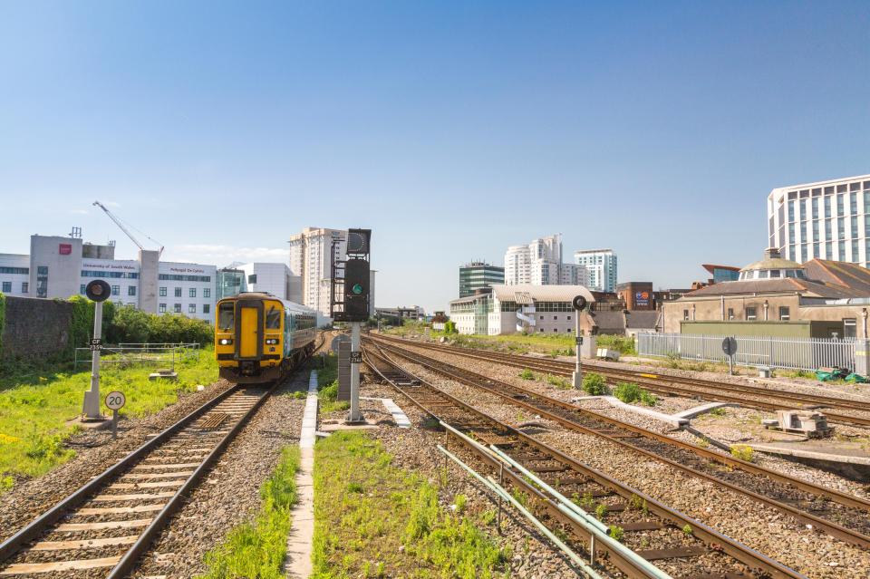 The train will stop at several stations along its route, including stations like Radyr and Llandaf