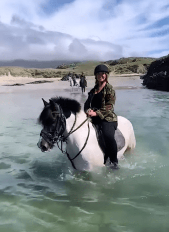 Josie Gibson has stunned her fans with a beautiful video of her trip to Ireland