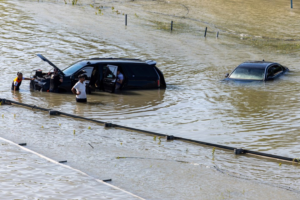 The April floods that drenched Dubai left people in waist high water for days