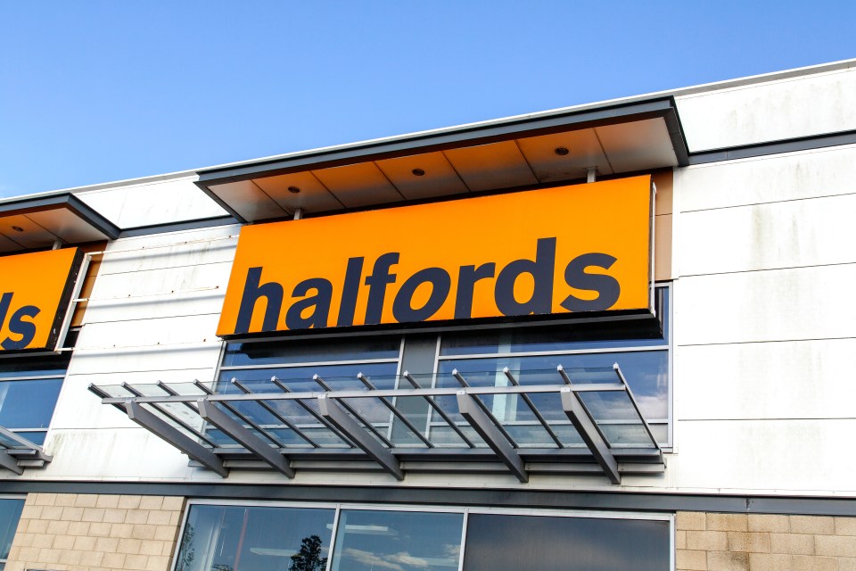 Halfords will remain open over the bank holiday