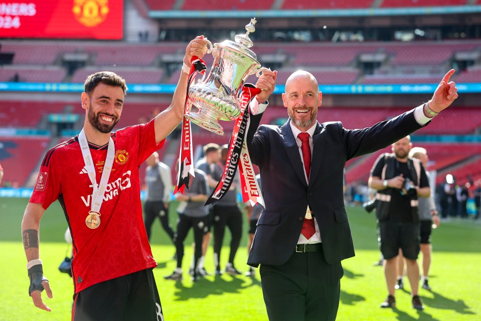 It is United's second major trophy in Ten Hag's two seasons in charge