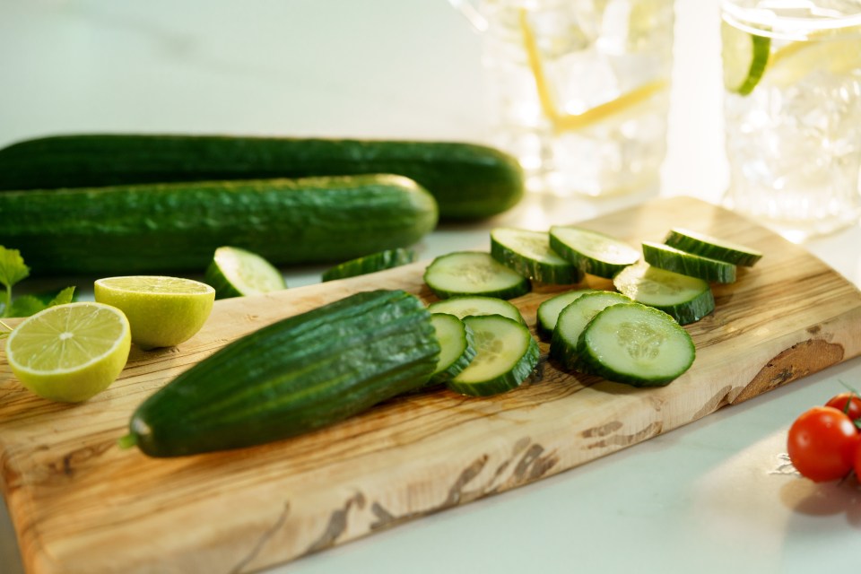 Slicing up cucumber and leaving the slices at entry points will help stop the pests getting into your home