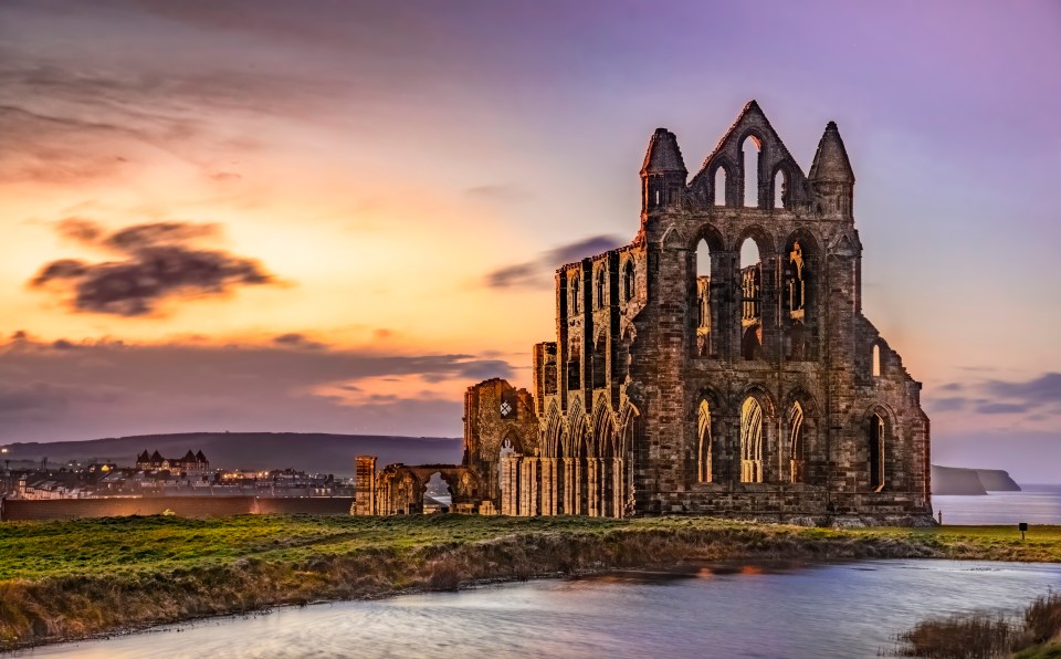 Whitby Abbey was built in around 657 AD and later inspired Bram Stoker to write Dracula