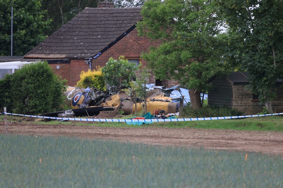 Mark Long was killed when his Mk 9 Spitfire crashed seconds after take-off from RAF Coningsby, Lincs