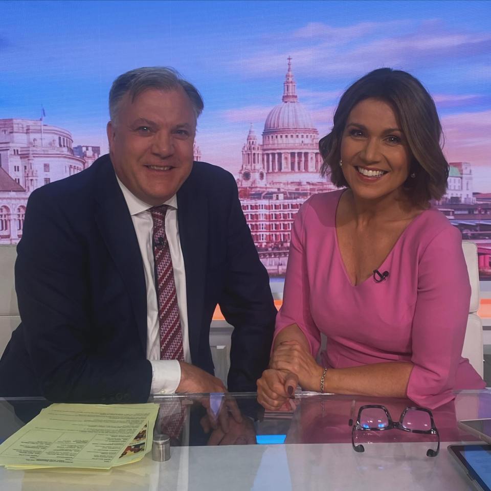 Ed Balls has announced a two week break from the show