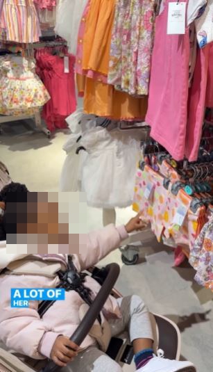 She wanted to get her daughter a new Summer wardrobe after recently outgrowing her clothes