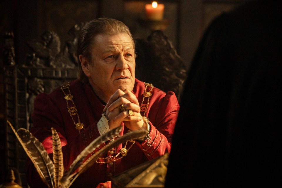 Sean Bean stars in the series Shardlake