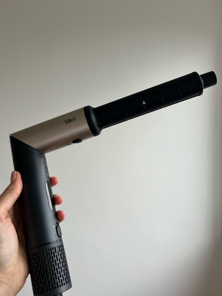 It's a lightweight and genius hair tool to perfectly dry and style your hair