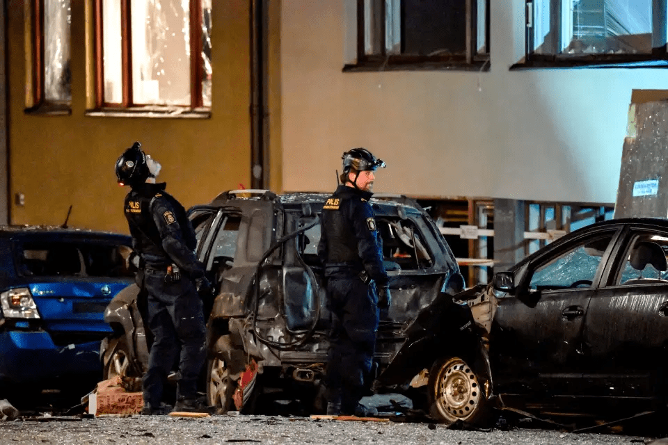 Sweden was last year taken over by violent gangs as cops tried to control the chaos