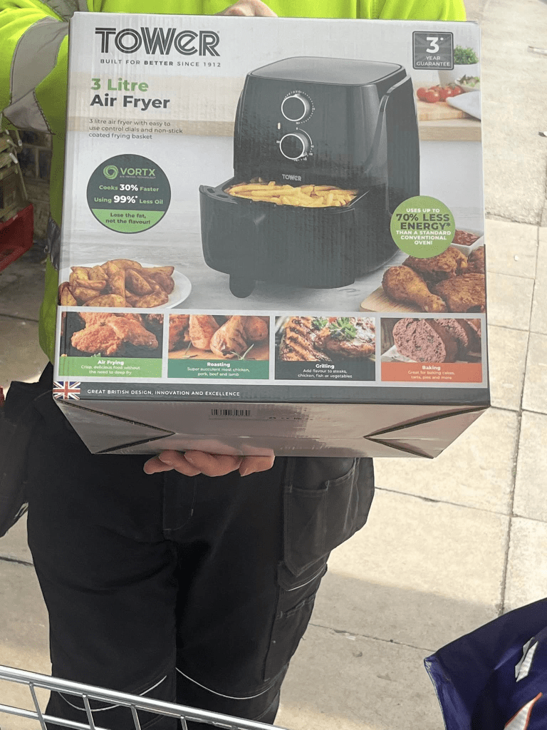 A B&M shopper spotted an air fryer in their local store for just £5