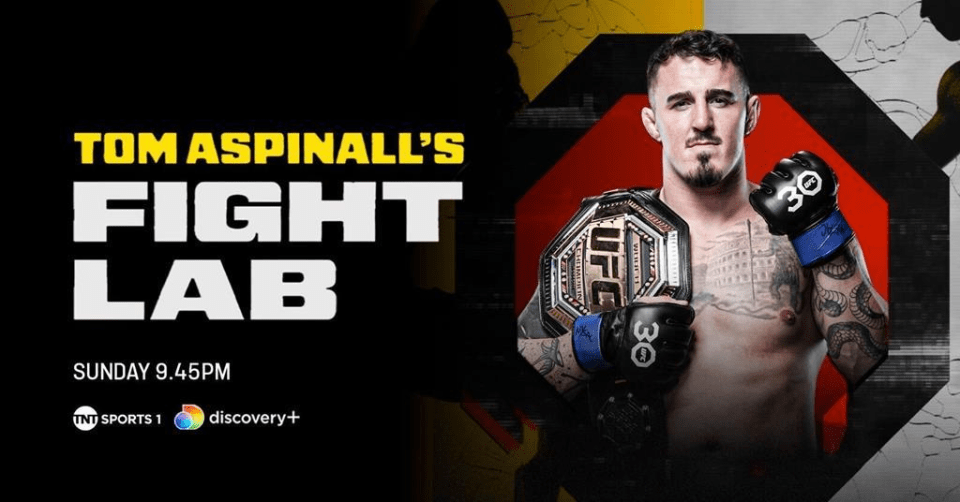 Tom Aspinall's Fight Lab is available on TNT Sports and discovery+