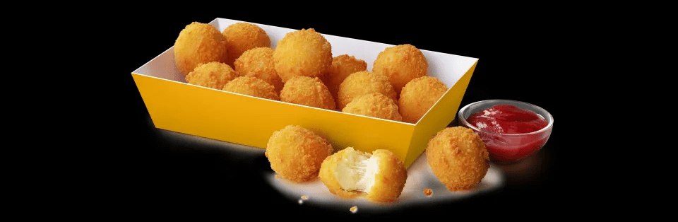 The popular Mozzarella Bites will be coming back to menus as a nice replacement for the Cheese & Herb Melts