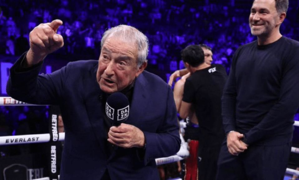 The iconic American promoter was furious with the judges' scorecards