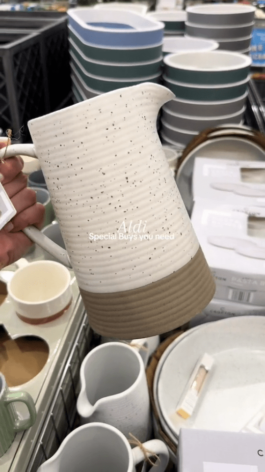 This jug is gorgeous, and looks so much more expensive than it is