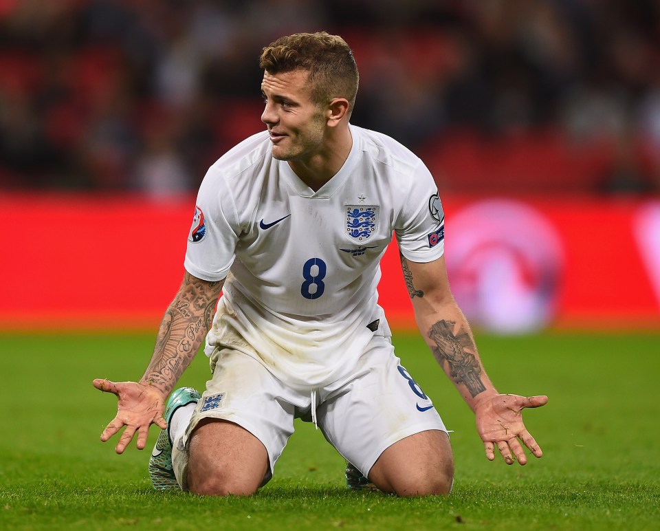 Wilshere collected 34 caps for England during his career