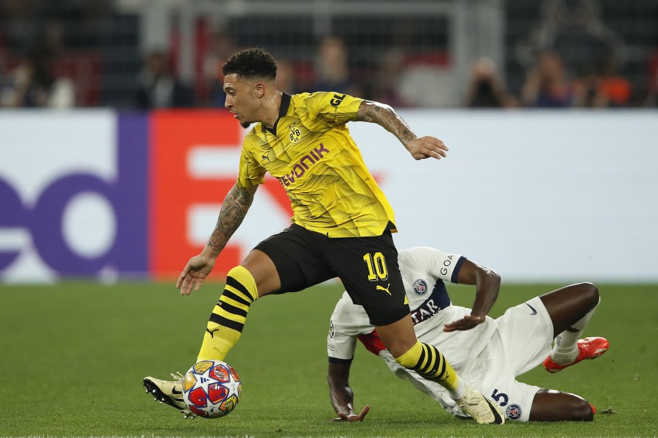 Jadon Sancho is slowly but surely starting to get back to his best