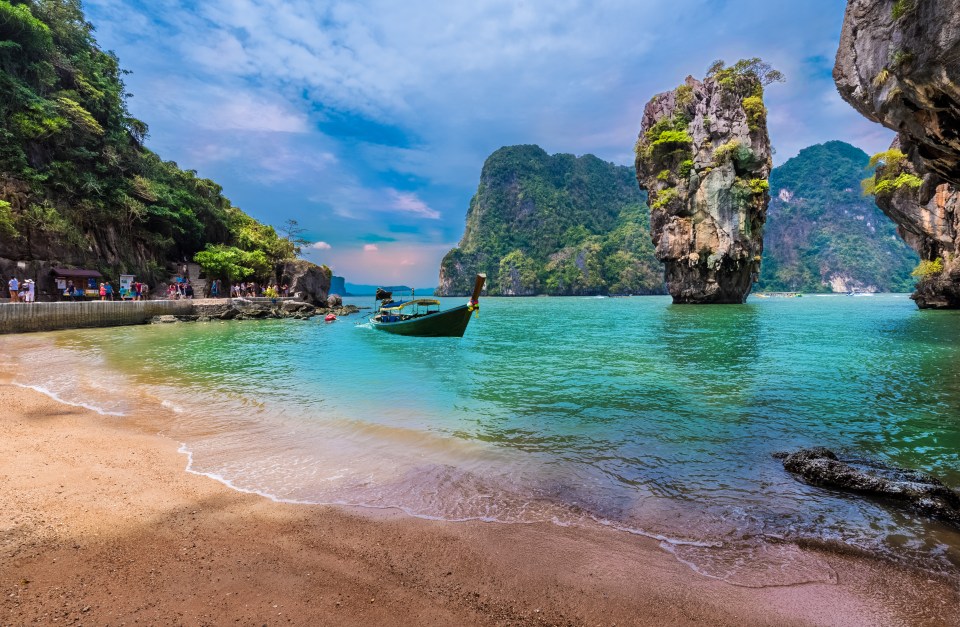 An excursion to James Bond Island is a popular activity in Phuket