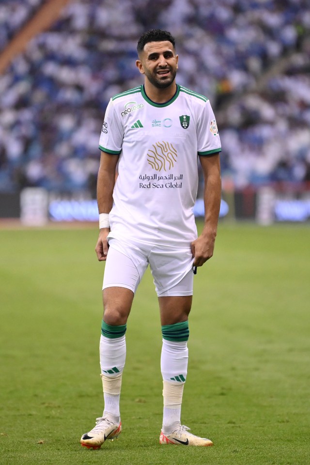 Former teammate Riyad Mahrez previously made the big move to Al-Ahli