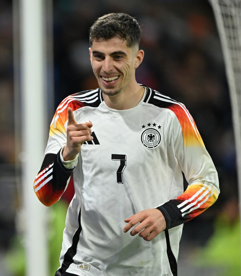 Arsenal's Kai Havertz will be a part of the Germany squad