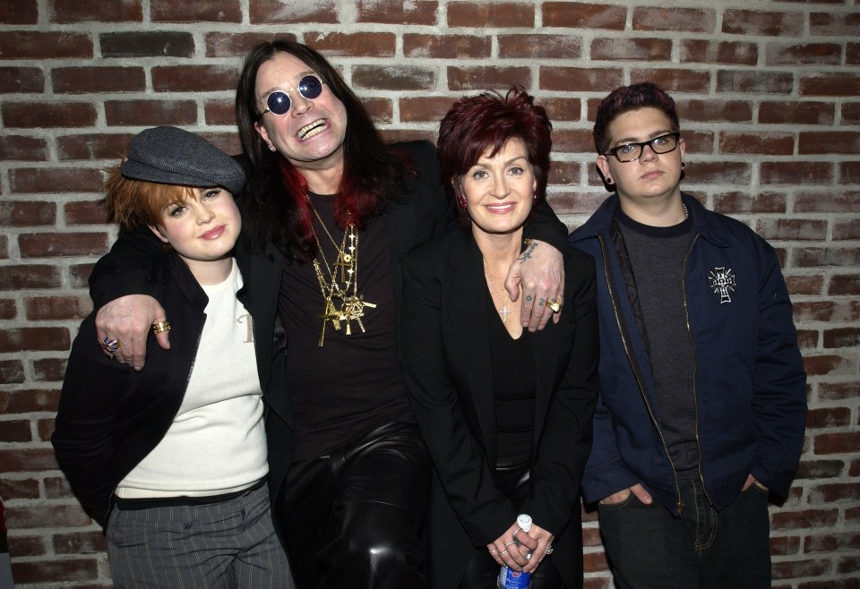 Kelly rose to fame on reality show The Osbournes with famous parents Ozzy and Sharon