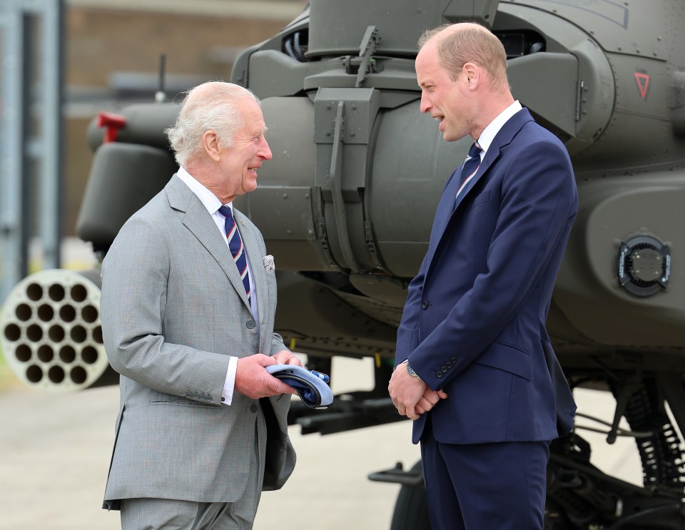 King Charles made Prince William Colonel-in-Chief of the Army air corps