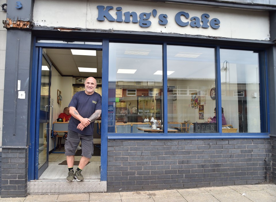 The Kings Cafe in Eccles is Britain's cheapest greasy spoon