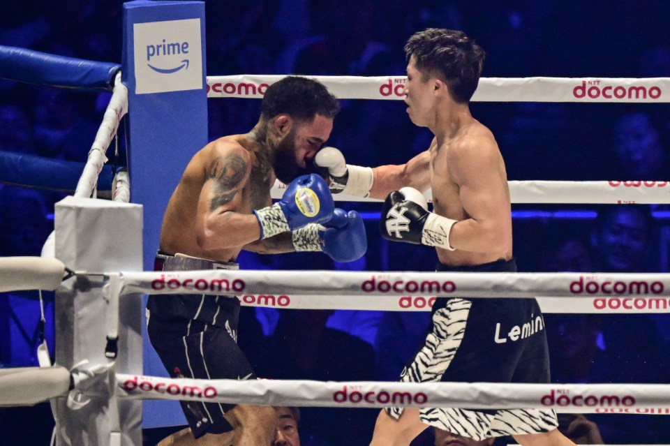 Naoya Inoue knocked out Mexico’s Luis Nery with a devastating punch