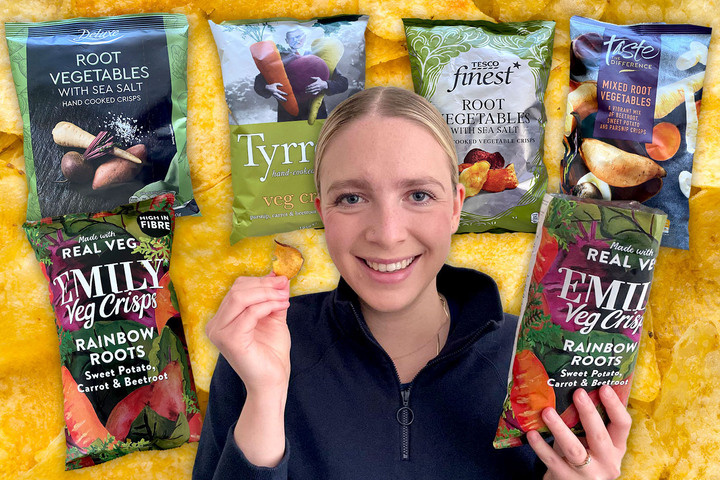 We put vegetable crisps from the leading supermarkets to the test