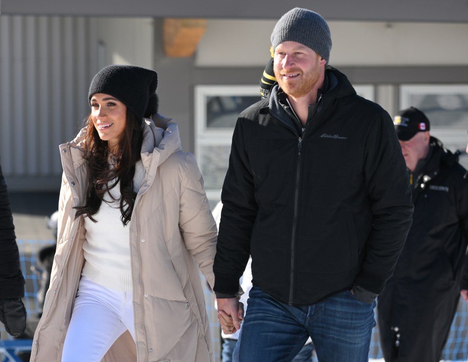 Meghan and Harry back in February in Canada for Invictus Games One Year To Go Event