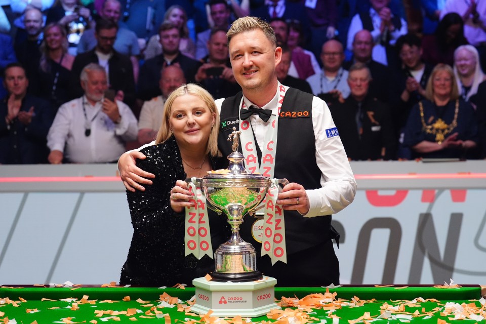 Kyren Wilson was given an ultimatum by his wife before winning the World Championship