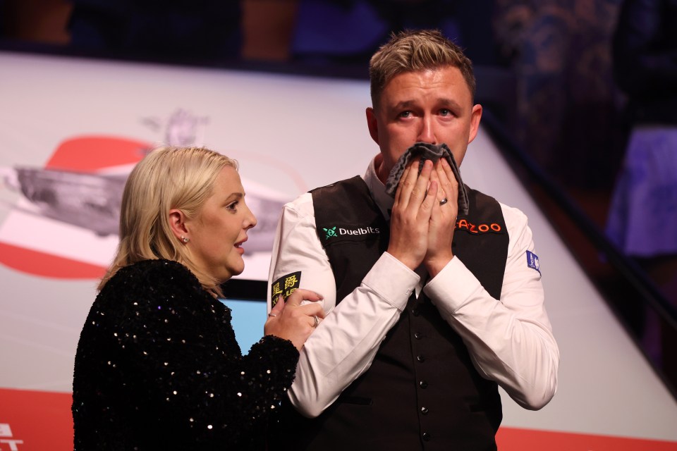 Wilson beat Jak Jones on Monday to claim his first Crucible crown