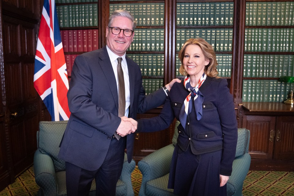 Sir Keir Starmer was spotted hanging out in a BA first-class lounge