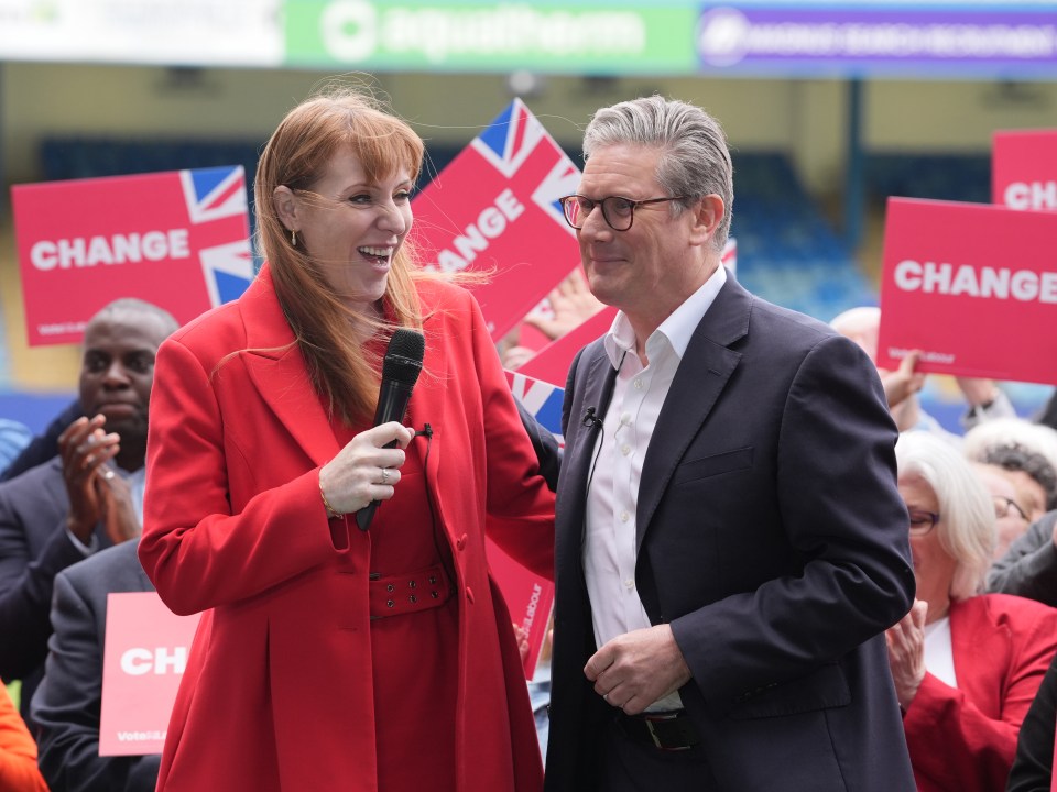 Keir Starmer kicking off his campaign with his Labour deputy Angela Rayner