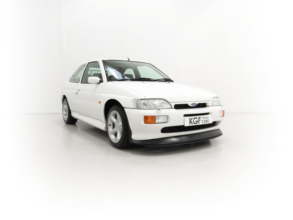 This stunning Ford Escort RS Cosworth has been kept in storage for 16 years