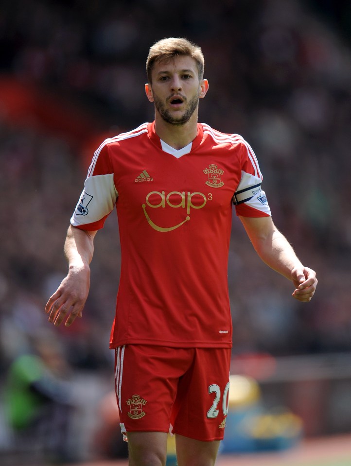 Lallana could be returning to Southampton a decade after leaving for Liverpool