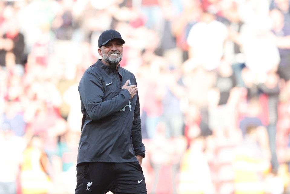 Jurgen Klopp will leave Liverpool next week after nine years in charge