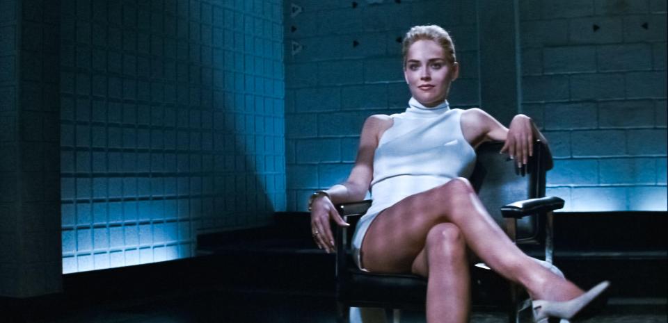 Basic Instinct actress Sharon was asked about her experience in Hollywood