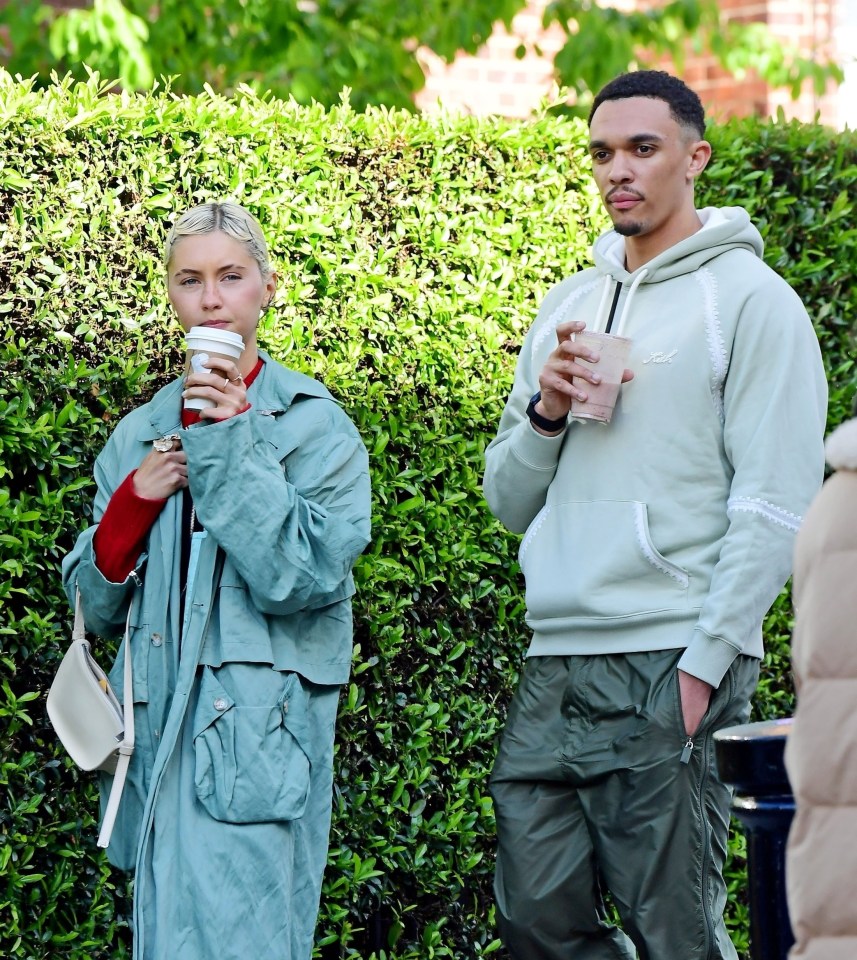 The two were snapped together on London's fashionable Portobello Road in Notting Hill