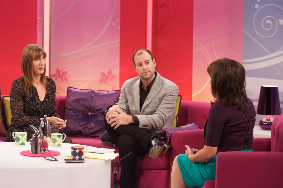 Noel Biderman appears on Lorraine in 2011