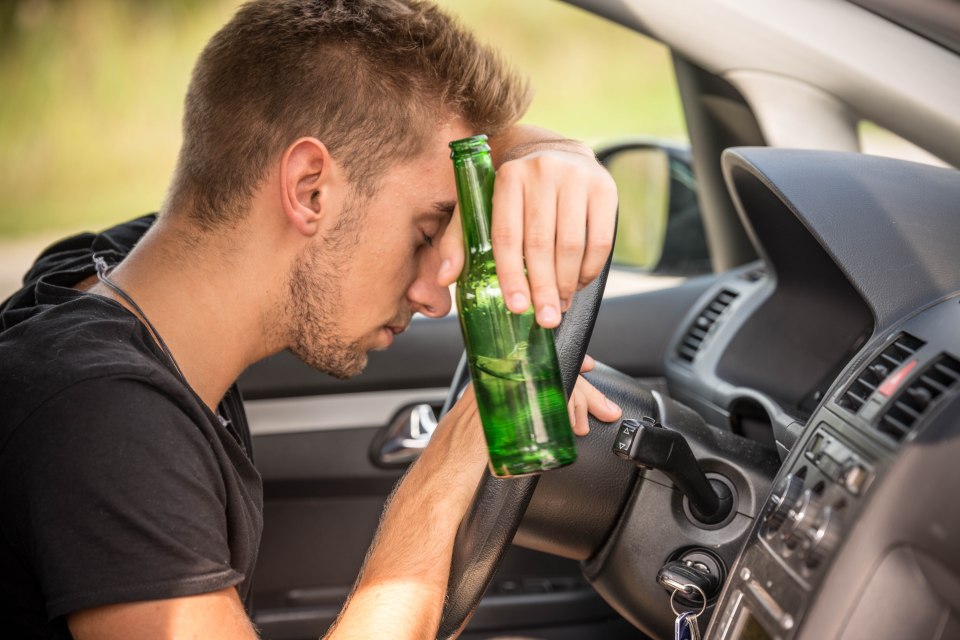 Sleeping the beer off in a car even with the engine off is an offence