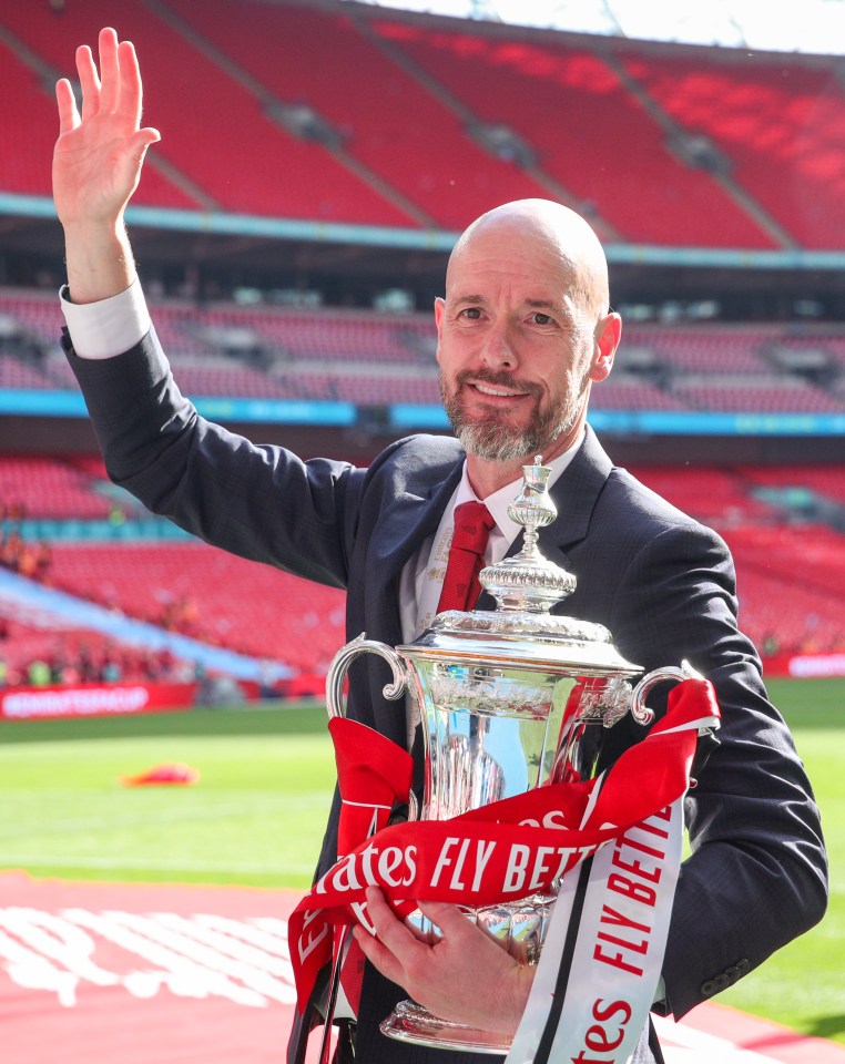 Man Utd fans are trying to save Erik ten Hag's job after his FA Cup triumph