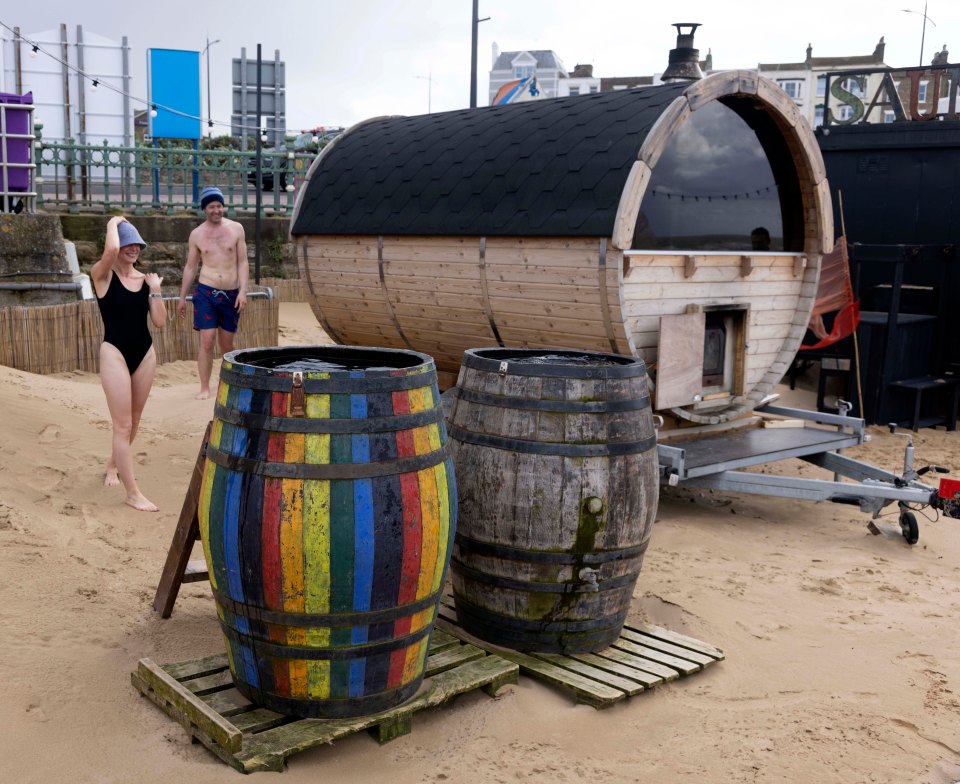 The Sea Scrub Sauna on the beach is a must-visit, according to our panel of Margate locals