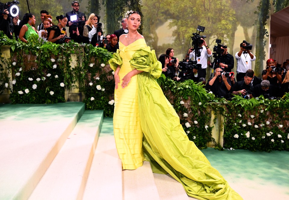 There was a floral theme at the Met Gala