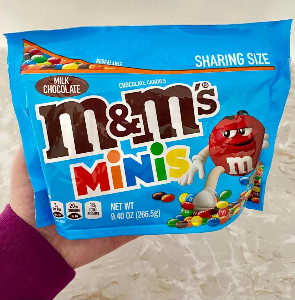 M&Ms Minis are coming to the UK